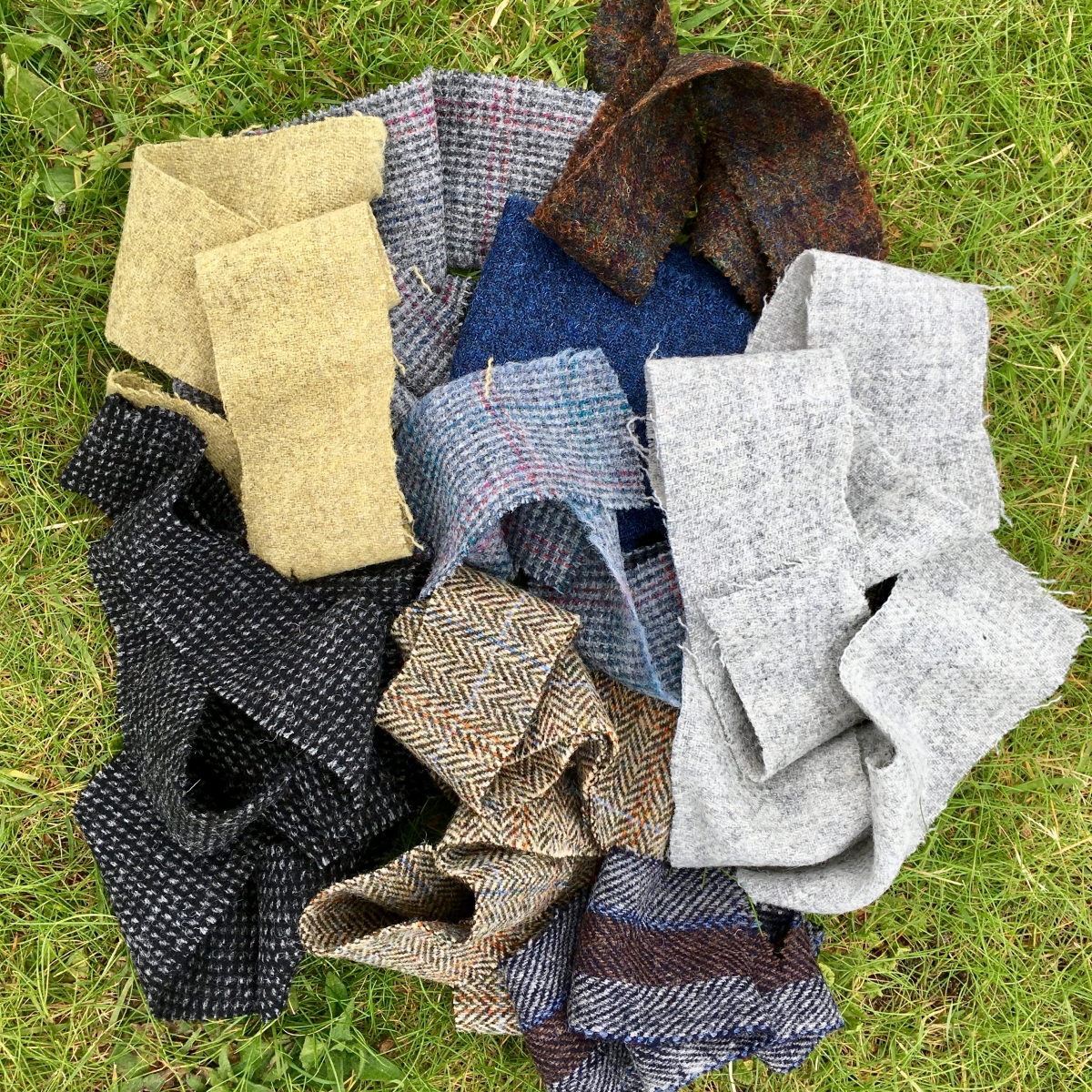 Tweed on the machair